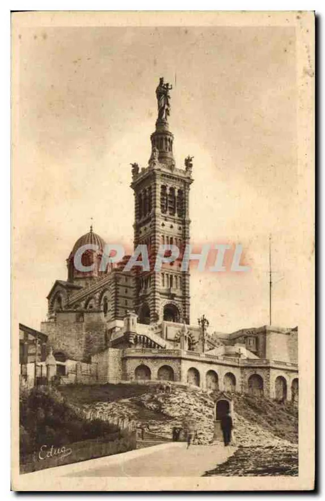 Basílica Nossa Senhora da Guarda — Marselha — Editores Edtug - Frente