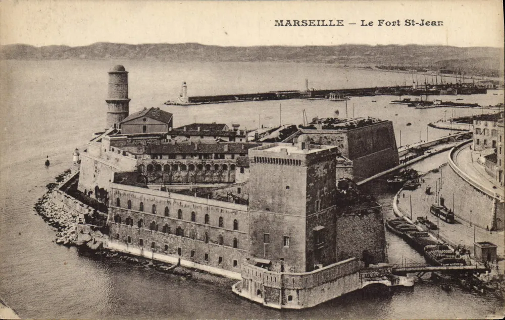 Marseille — O Forte St-Jean - Frente