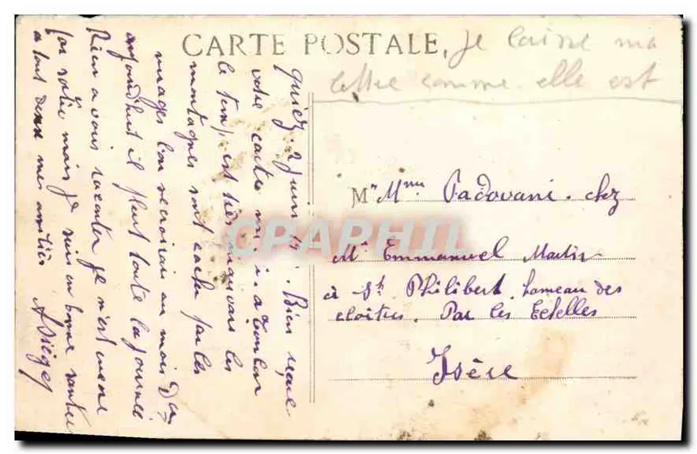 Marselha — Vista Geral — Editor P. L. (nº 20) - Verso