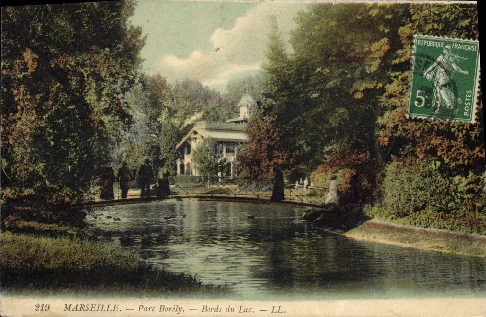 Marseille — Parc Borély — Bords du Lac — LL. — n° 219 - Frente