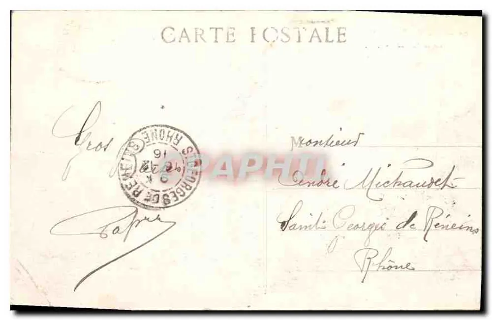 MARSEILLE - Nossa Senhora da Guarda — I P. - Verso