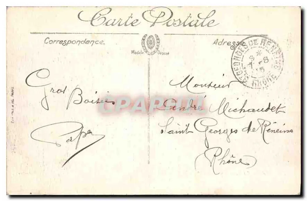 Marseille — Becken und Kai der Joliette — Selecta n°78 - Rückseite