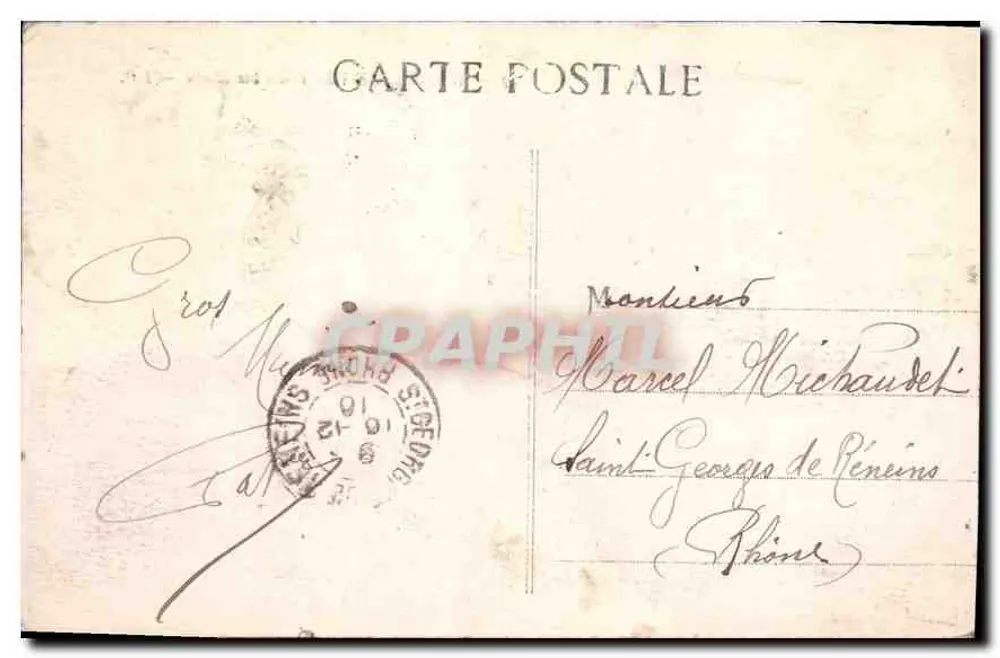 Marseille - O Farol de Santa Maria — I.P. n°43 - Verso