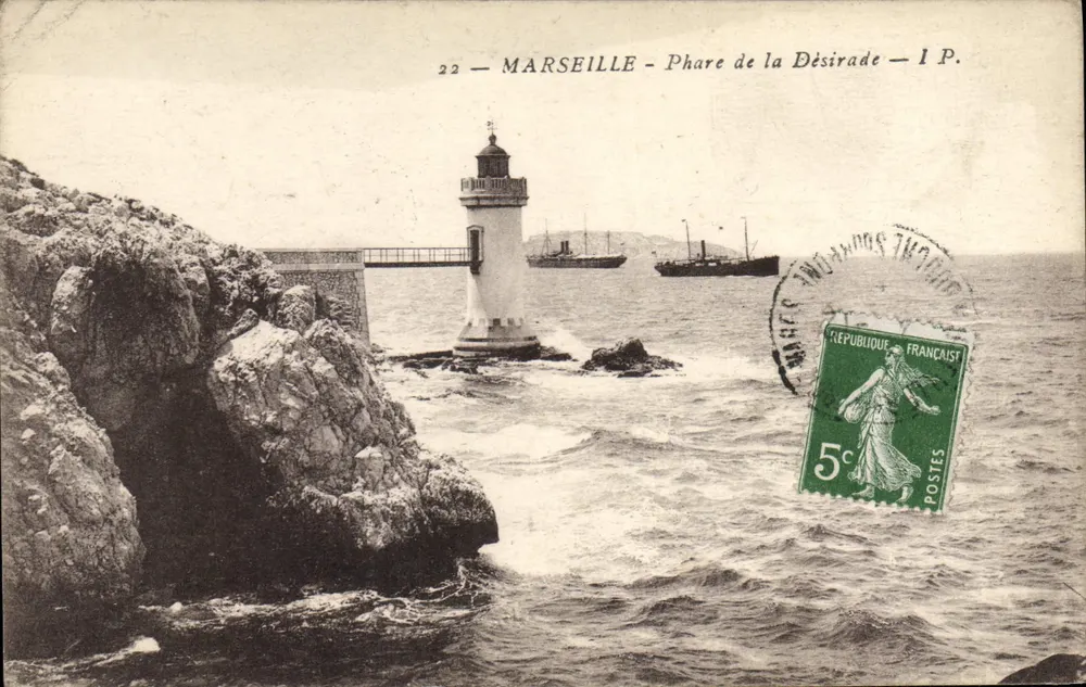 Marselha — Farol da Désirade — I.P. - Frente