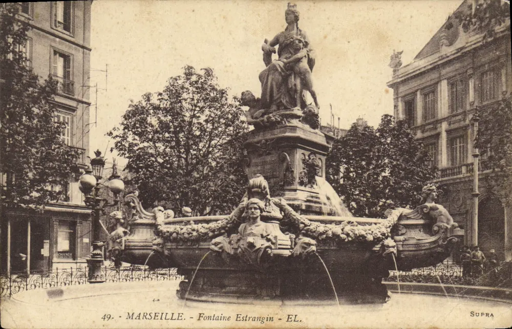 Marseille - Fontaine Estrangin — Supra, n°49 - Frente