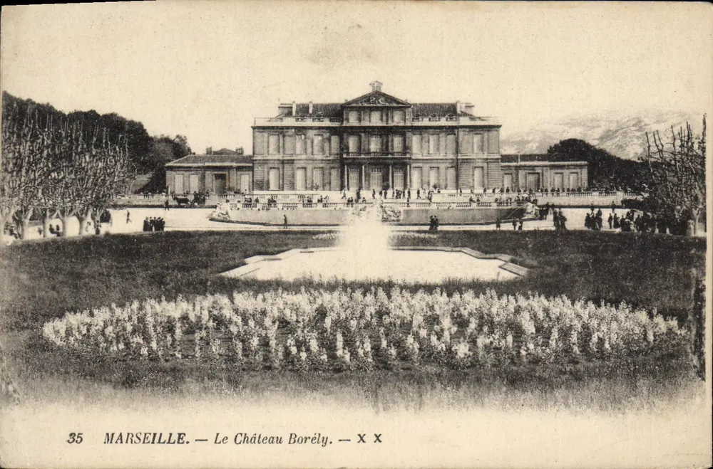 Marseille — O Castelo Borelý — Imp. Nouv. Phot. Paris - Frente