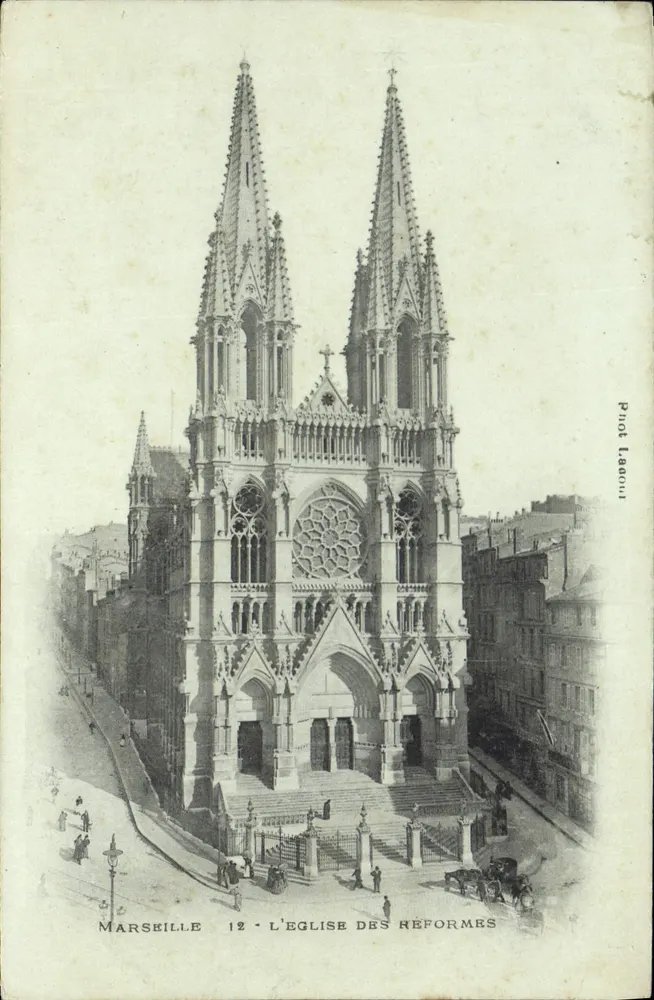 Marsella 12 - La Iglesia de las Reformas — Fot. Laouni - Anverso