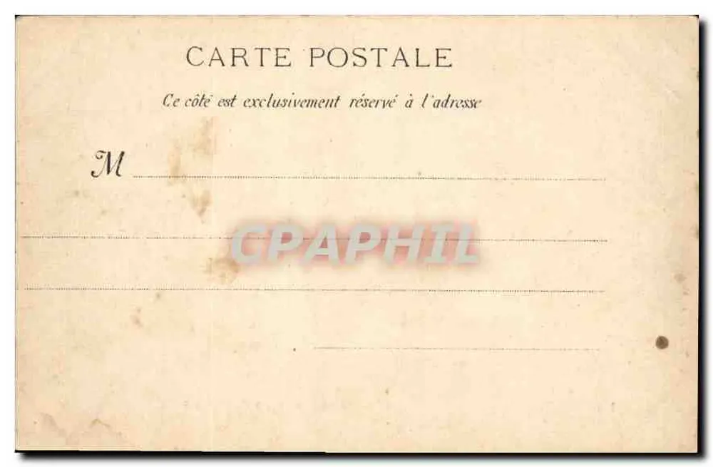Marseille — La Porte d'Aix — G. M. n°27 - Verso