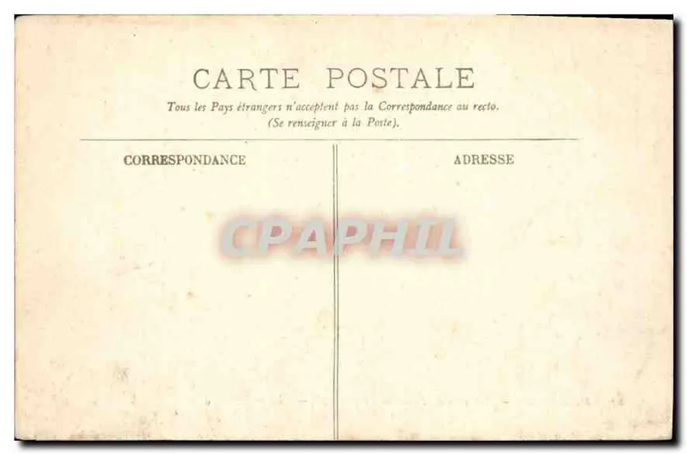 Marselha — Conjunto do Palácio de Longchamp — LL - Verso