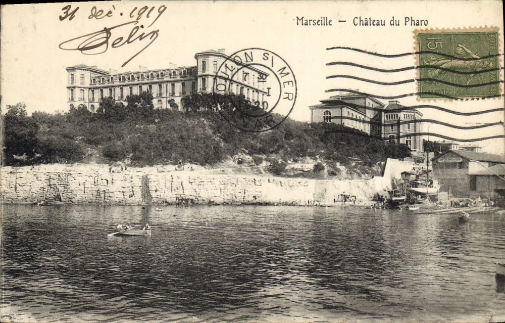 Marselha — Castelo do Pharo — Editor não visível, número de série ilegível - Frente
