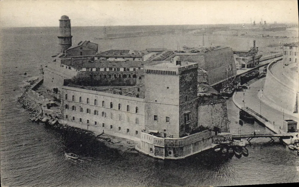 O Forte de Saint-Jean — Marselha — Canal do Canal — Edição 'A Garça' - Frente