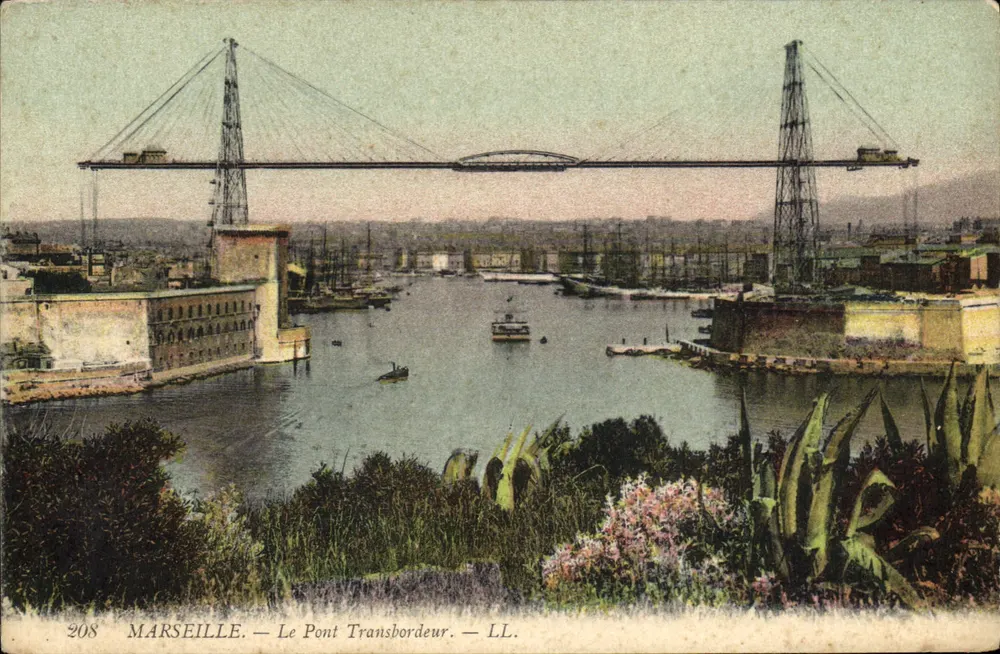 Marseille — O Ponte Transbordeur — LL. n° 208 - Frente