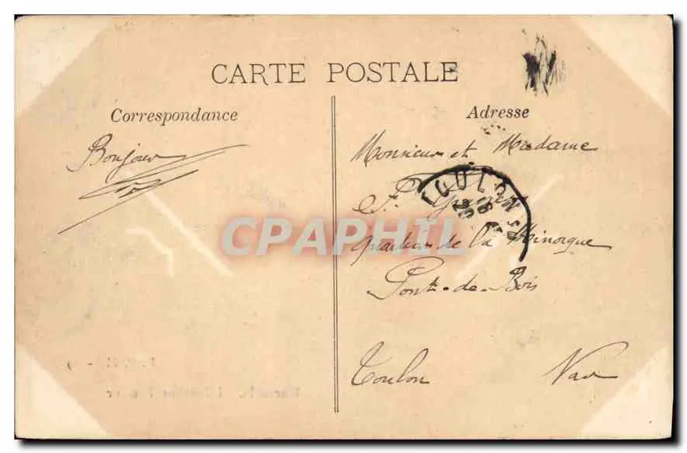 Marselha. O Instituto Pasteur — L.P.M. - 19 - Verso
