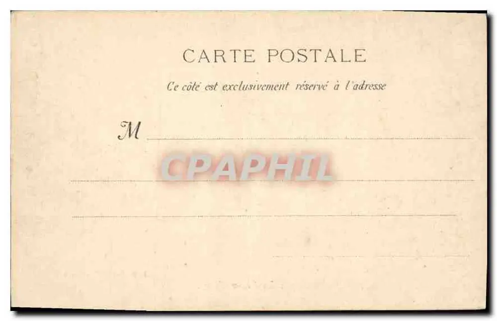 Marselha: A Place d'Air — Arco do Triunfo — L. B. Paris-Marseille, n°25 - Verso