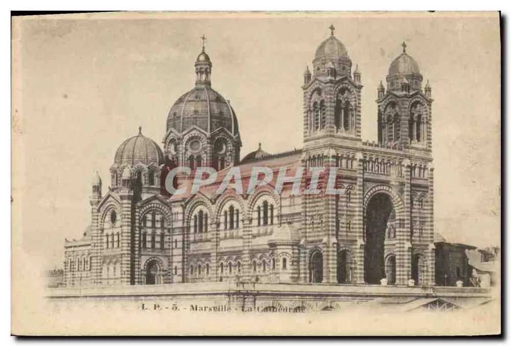 Marseille - A Catedral — L.P. 5, editada por L.P. - 5 - Frente