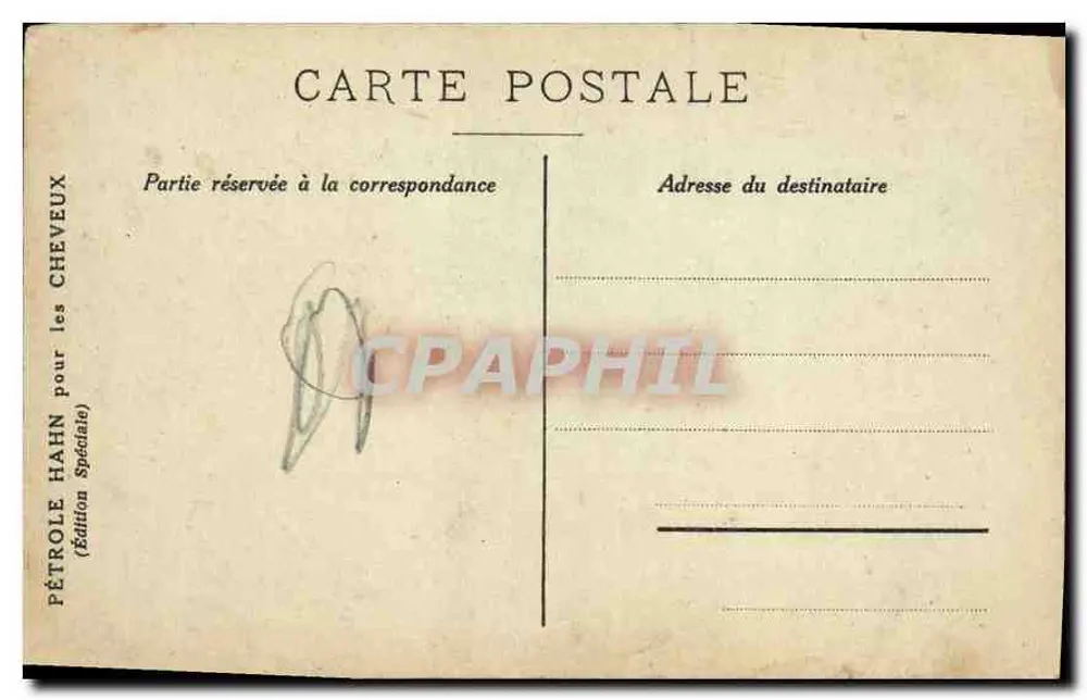 Marseille — Notre-Dame de la Garde — éditeur PÉTROLE HAHN - Verso