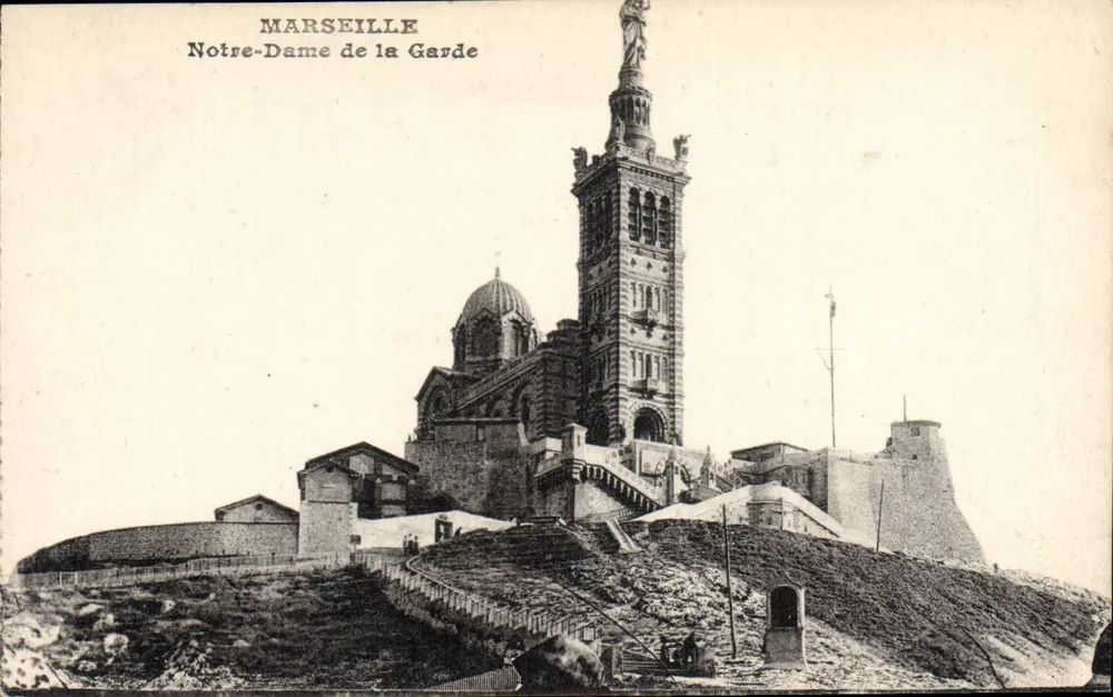 Marseille — Nossa Senhora da Guarda — editor desconhecido, número de série não visível - Frente