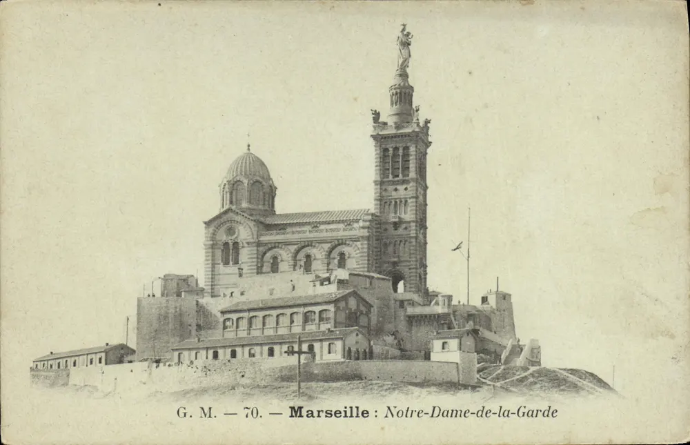 Marselha: Nossa Senhora da Guarda — G. M. — 70 - Frente