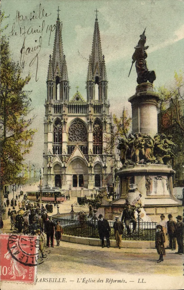 Marsiglia — L'Église des Réformés — LL. - Recto