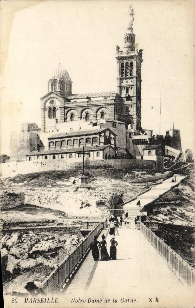 Marseille — Nossa Senhora da Guarda — editor X X, n° 25 - Frente