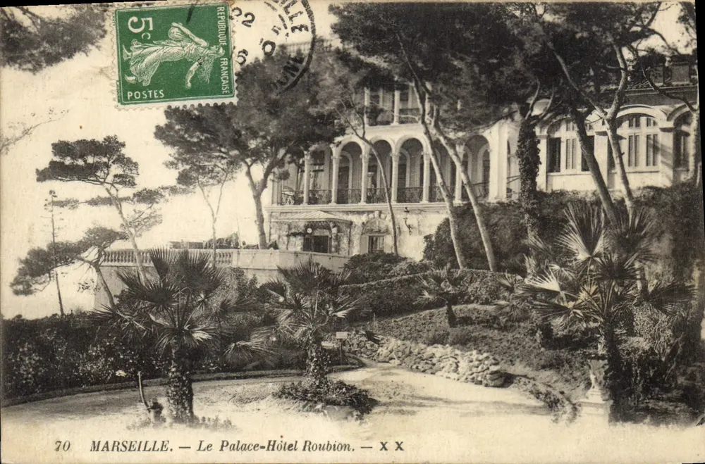 Marselha — Hotel Palace-Hôtel Roubion — XX - Frente