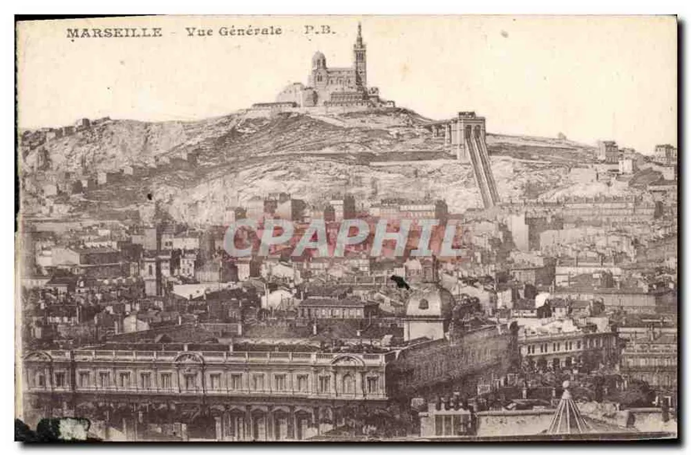 Marseille - Vista Geral - P.B. - Frente