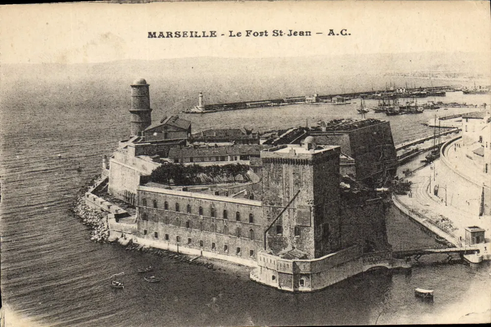 Marselha - O Forte Saint Jean — A.C. - Frente