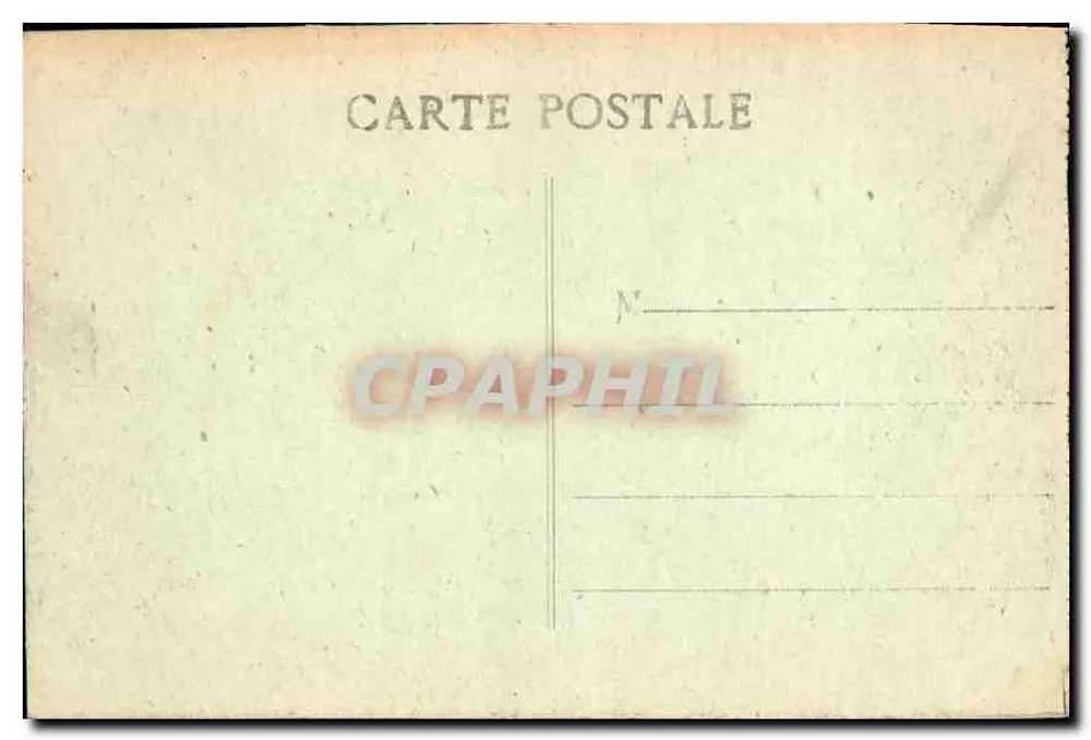 Marselha - O Forte Saint Jean — A.C. - Verso