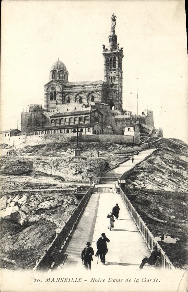 Marseille — Notre Dame de la Garde — éditeur : RO. MARSEILLE - Frente