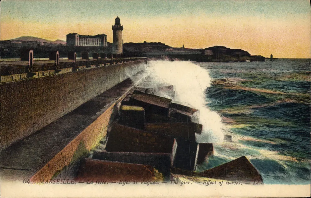 Marselha — A Ponta — Efeito de Ondas — LL - Frente