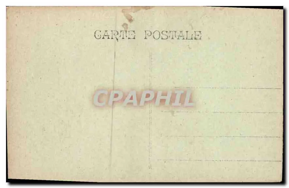 MARSEILLE - A Corniche - O Profeta — editor Marie Brizard - Verso