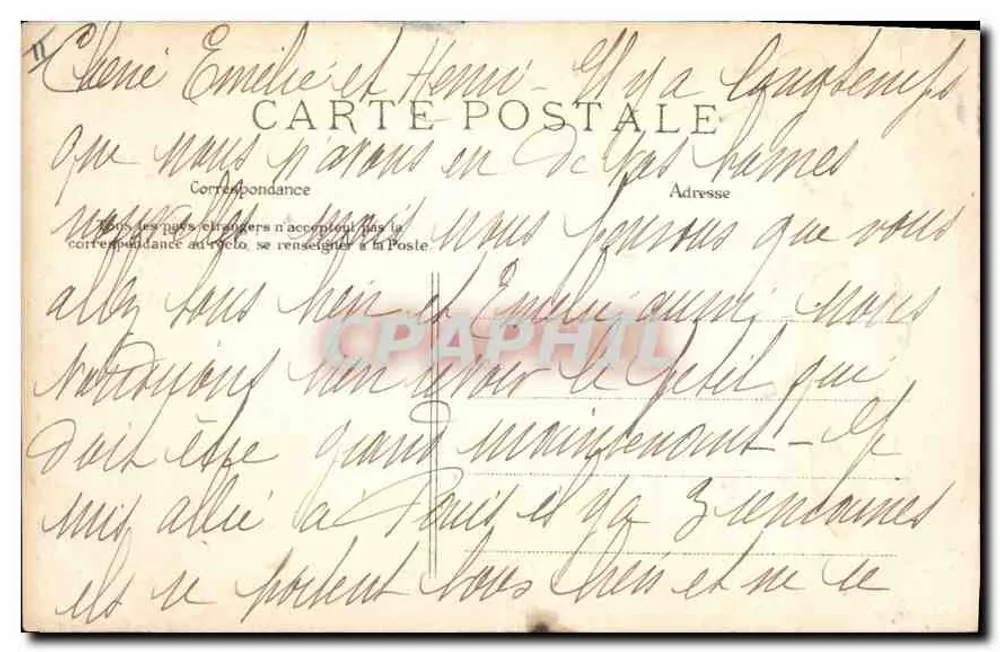 Châteaudun — Bords do Loir — Editor não identificado, n° de série 69 - Verso