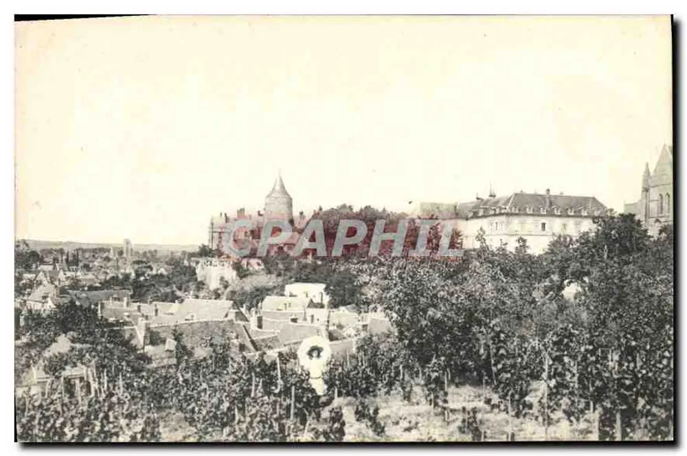 Vista da cidade de Vouvant — editor não indicado, número de série não visível - Frente
