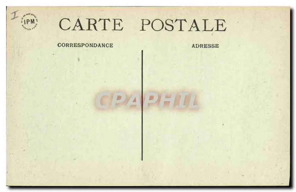 Châteaudun — O Castelo visto do Mail — Edição Yvès, n°10 - Verso