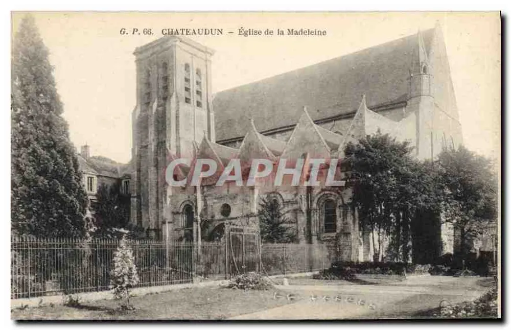 Châteaudun — Igreja de Nossa Senhora da Medalha — G. P. 68 - Frente