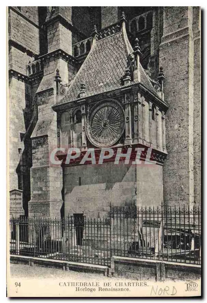 Cattedrale di Chartres — Orologio Rinascimentale — JND Hol. n°94 - Recto