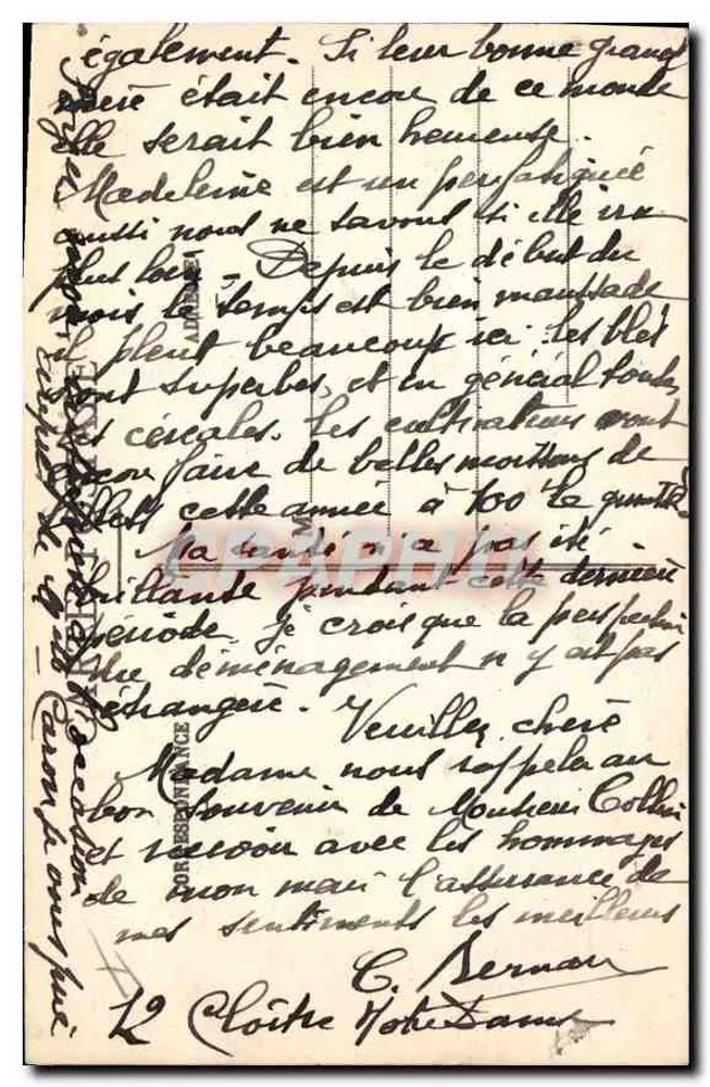 Chartres - Igreja de São Aignan — Ch. Fonognili, editor, Orenx - Verso
