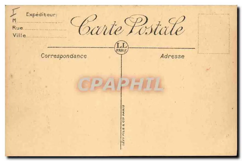Chartres — Kasernen des 26. Artillerieregiments — Viertel Rapp — LL - Rückseite