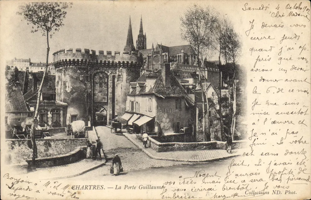 Chartres — Porta Guillaume — Editor ND Phot. - Frente