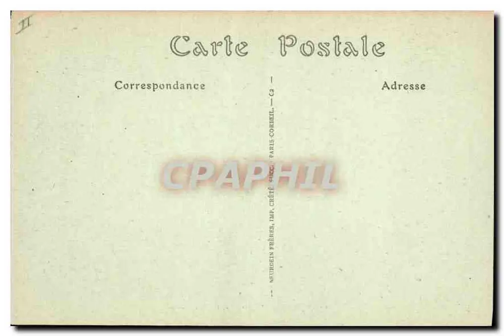 Chartres — De Porte Guillaume — uitgever JND, n°4 - Achterkant