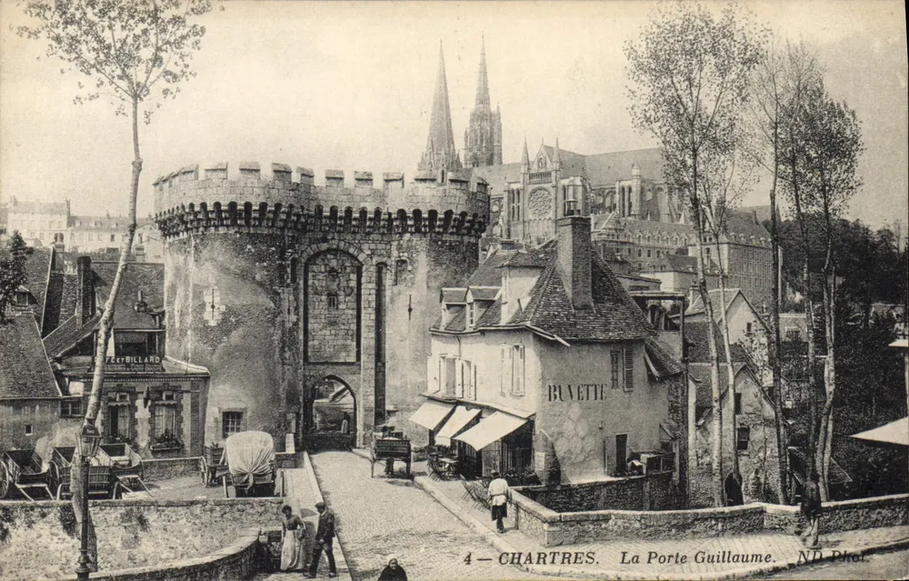 Chartres — Porta Guillaume — Feet-Billard, n°4 - Awers