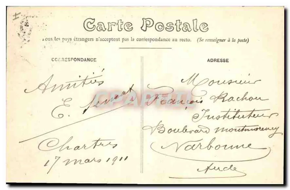 Maintenon (E.-et-L.) — O castelo — Facha meridional — NG 3 - Verso