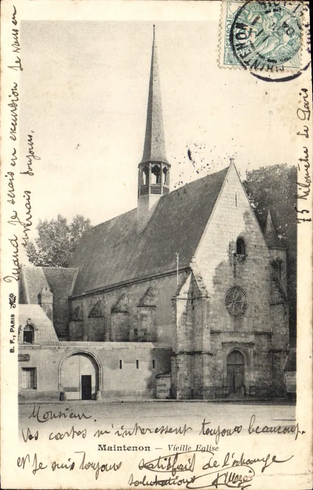 Maintenon — Oude Kerk — B. F. PARIS - Voorkant