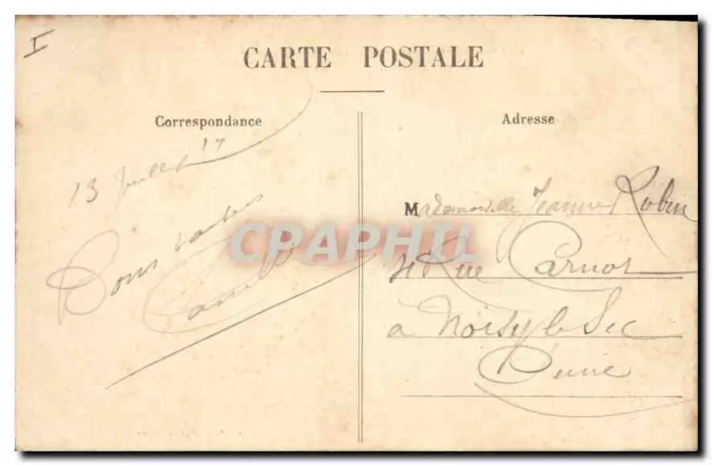 Castillo de Maintenon — Lado Norte — Ch. Foucault, editor, Dreux - Reverso