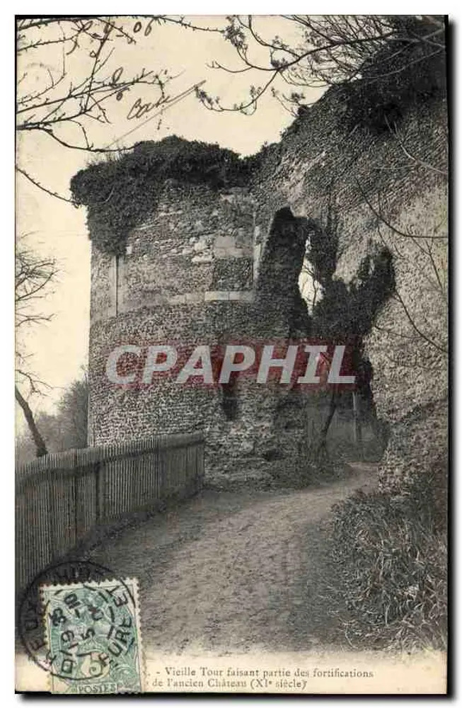 Alte Turm, Teil der Befestigungen des Alten Schlosses (11. Jahrhundert) - Vorderseite