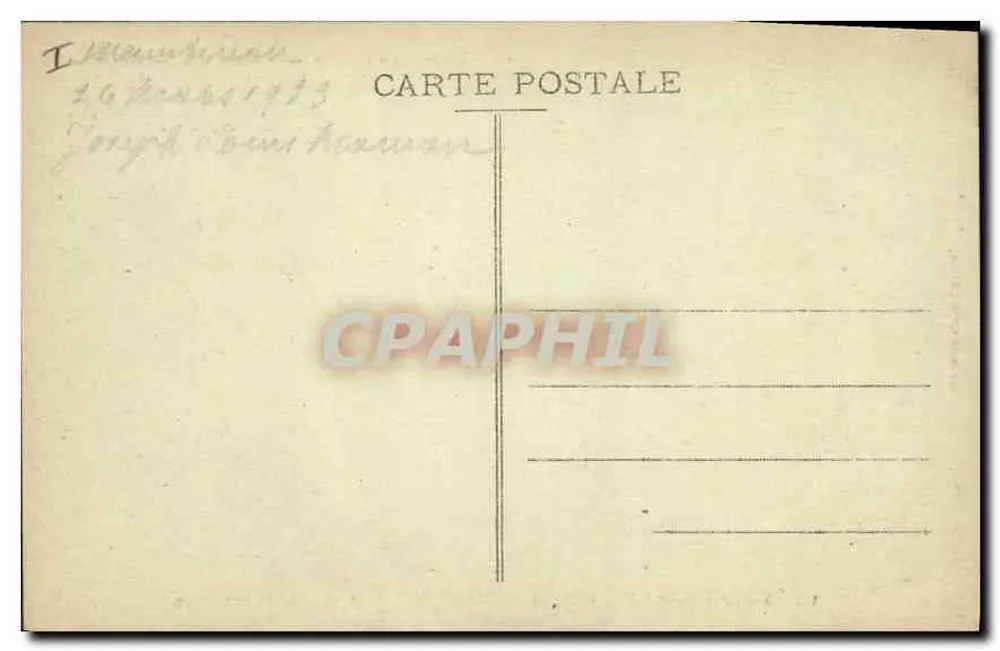 Maintenon - Aquädukt - Aussicht in Perspektive — G. Foscault, Verlag, n° 543 - Rückseite