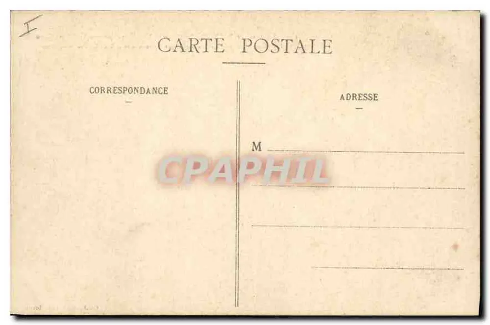 Château de Maintenon (E.-et-L.) — Blick über das Wasserbecken — Ch. Foucault, Verlag, Dreux - Rückseite