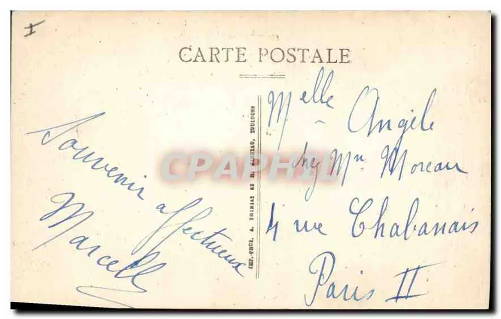 Maintenon (Eure-et-Loir) — O Castelo (fachada meridional) — Edit. De Keyser, Maintenon - Verso