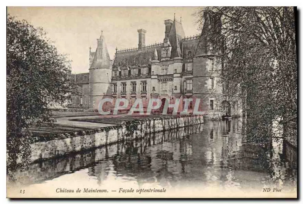 Castillo de Maintenon — Fachada norte — ND Phot - Anverso