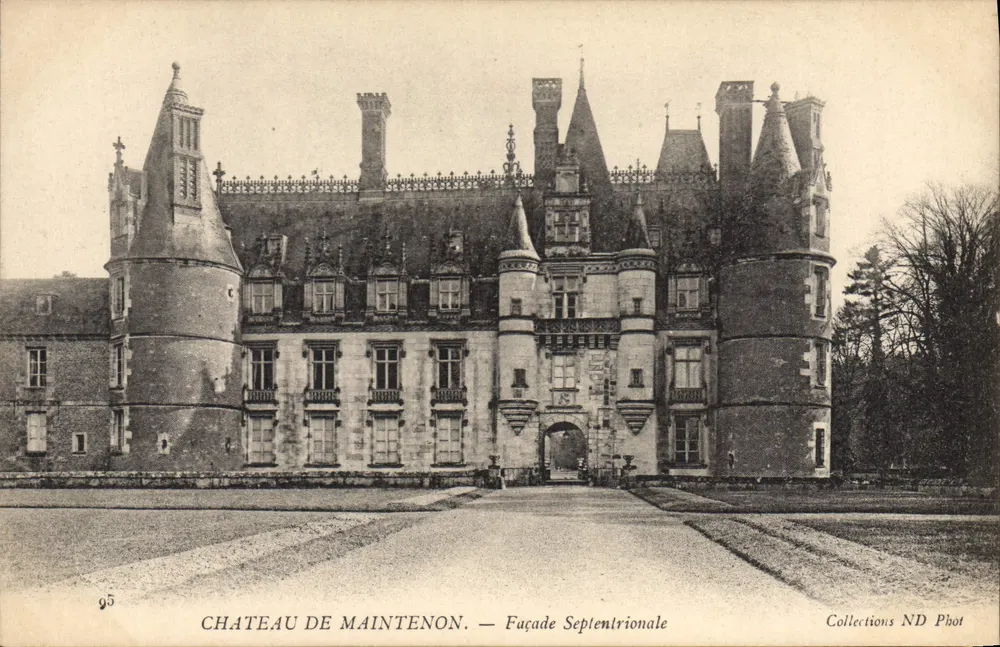 Castello di Maintenon — Facciata Settentrionale — Collections ND Phot - Recto